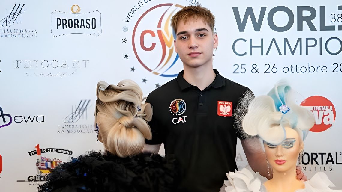 Tomasz Szczechowicz jest uczniem ZS nr 2 w Rypinie 