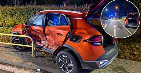 Wypadek na DK11 w Chodzieży. Cztery osoby poszkodowane