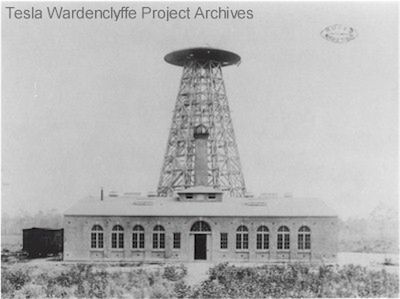 Nieukończona wieża Wardenclyffe (Fot. Wikicommons)