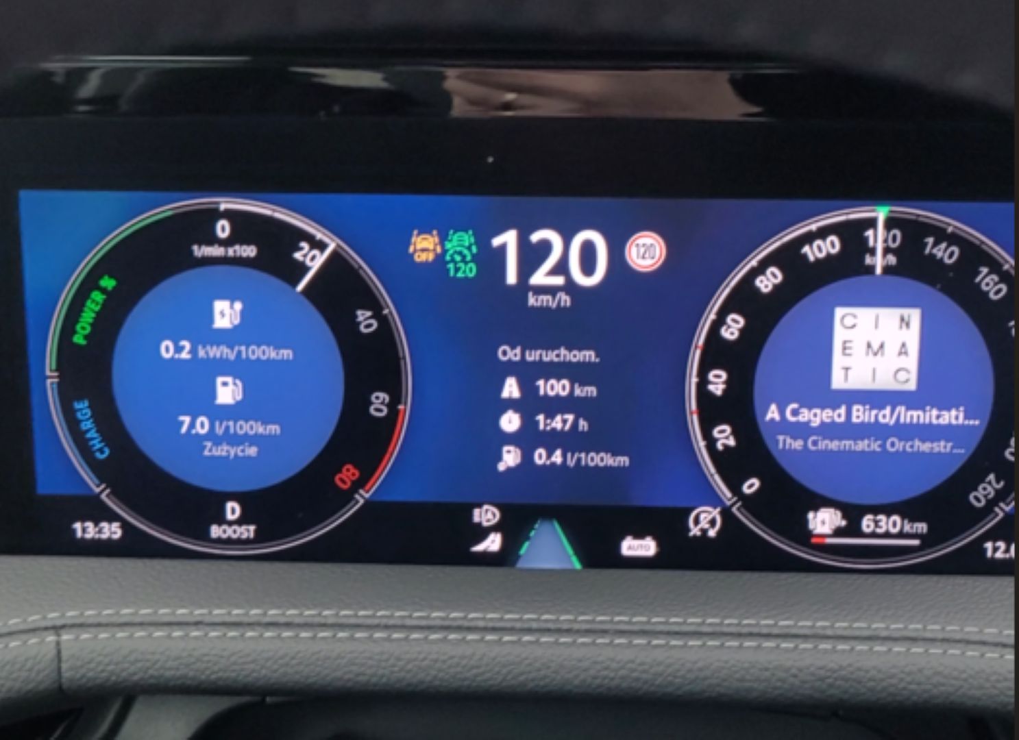 I to by było na tyle - na prądzie udało się przejechać 100 km