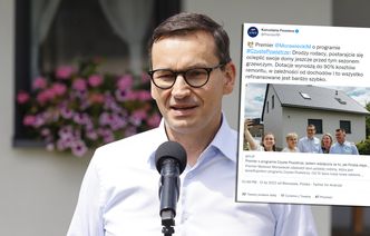 Apel premiera o ocieplanie domów znów w sieci. Kancelaria dodała wpis, ale zmieniony