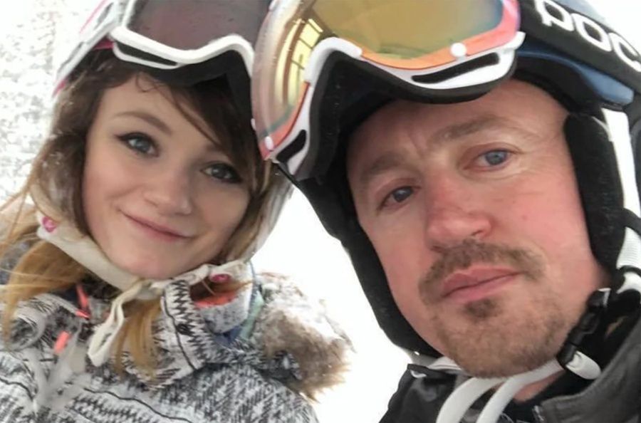 Karolina Małysz i Adam Małysz
