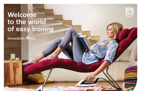 Świat łatwego prasowania w nowej kampanii Philips