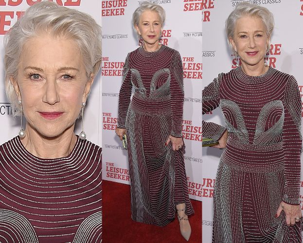 Elegancka Helen Mirren na premierze filmu