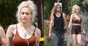 Paris Jackson udała się na romantyczny spacer z narzeczonym. Urocza z nich para?
