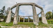 Lądowisko dla UFO? Tajemnicza konstrukcja na Dolnym Śląsku przyciąga gapiów
