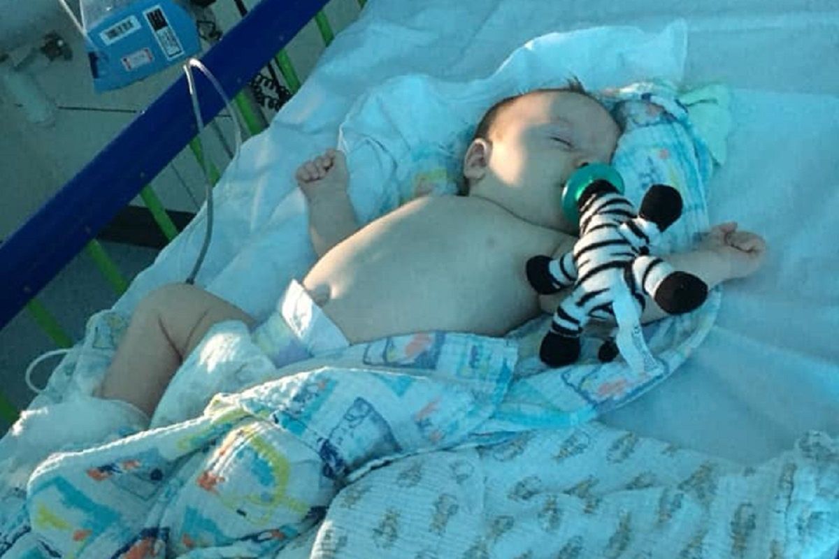 11-tygodniowe dziecko walczy z koronawirusem w Wielkiej Brytanii