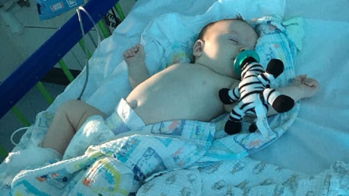 11-tygodniowe dziecko walczy z koronawirusem w Wielkiej Brytanii