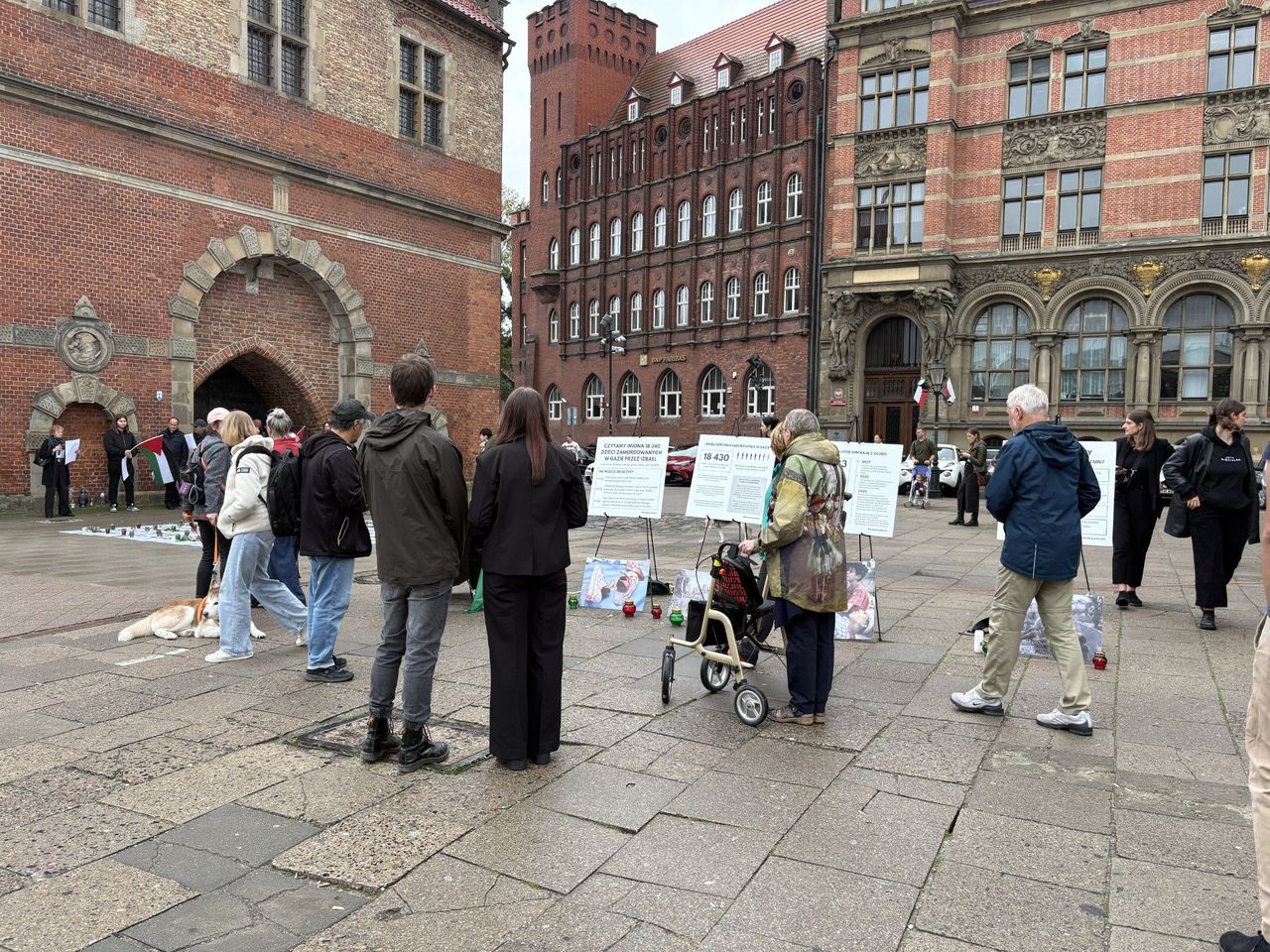 Gdańsk: Fundacja Widzialne upamiętniła dzieci zabite w Gazie