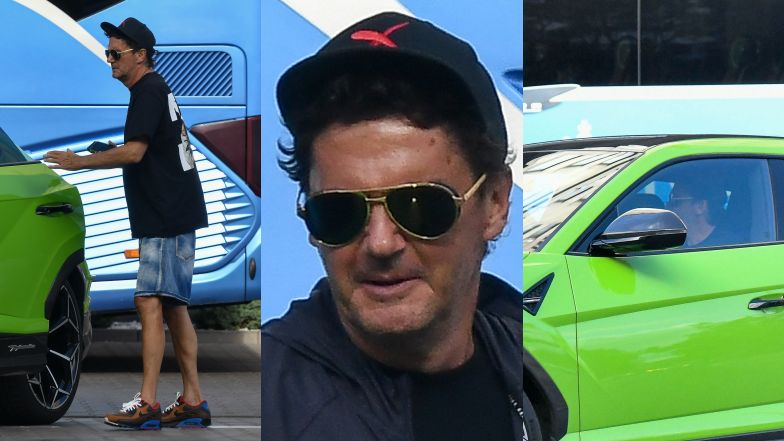 Kuba Wojewódzki wozi się po mieście