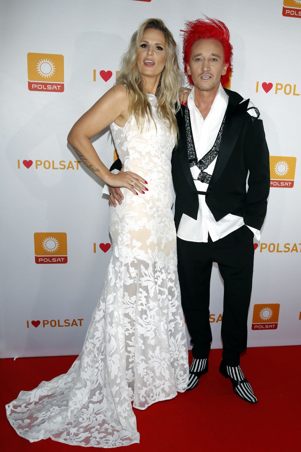 Michał Wiśniewski i Dominika Tajner
