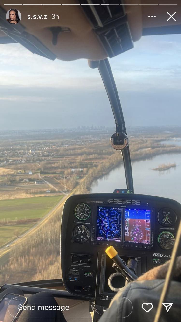 Wojtek Gola zabrał ukochaną na wycieczkę helikopterem 