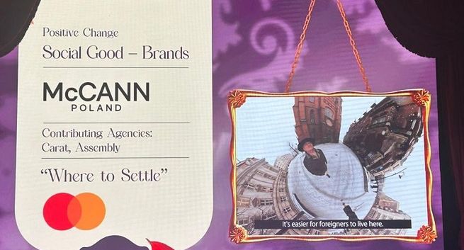 McCann Poland jedyną polską agencją ze statuetką Effie Awards Europe 2024