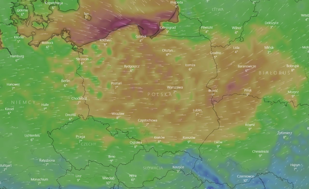 Gdzie będzie wichura? Sprawdź, by nie dać się zaskoczyć