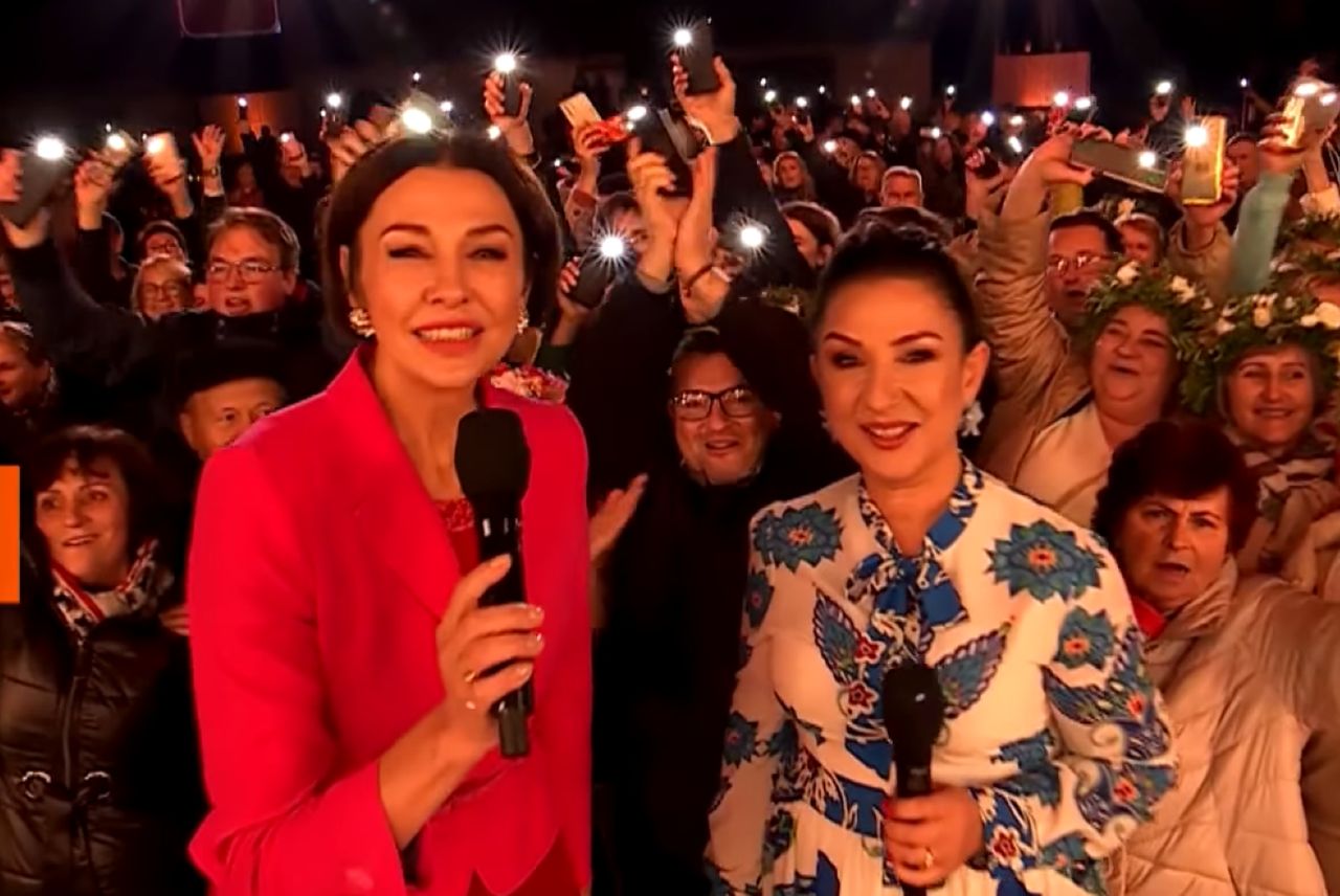 Anna Popek i Inga Papkala poprowadziły "Biesiadę rodzinną"