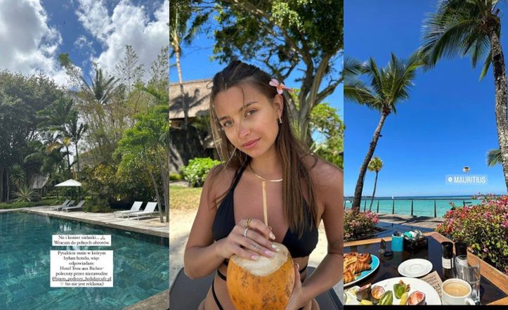 Julia Wieniawa dopiero co wróciła z rajskich wakacji z rodzicielką na Mauritiusie