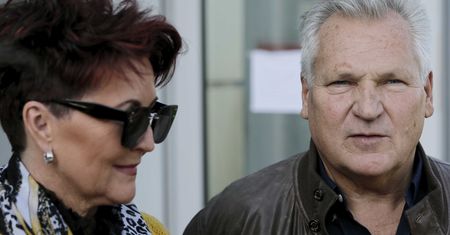 Aleksander i Jolanta Kwaśniewscy zakażeni koronawirusem