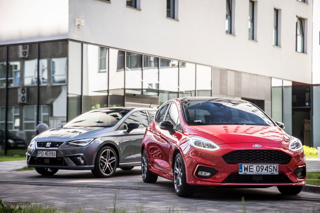 Ford Fiesta ST-Line i Seat Ibiza FR: porównujemy hatchbacki na ciepło