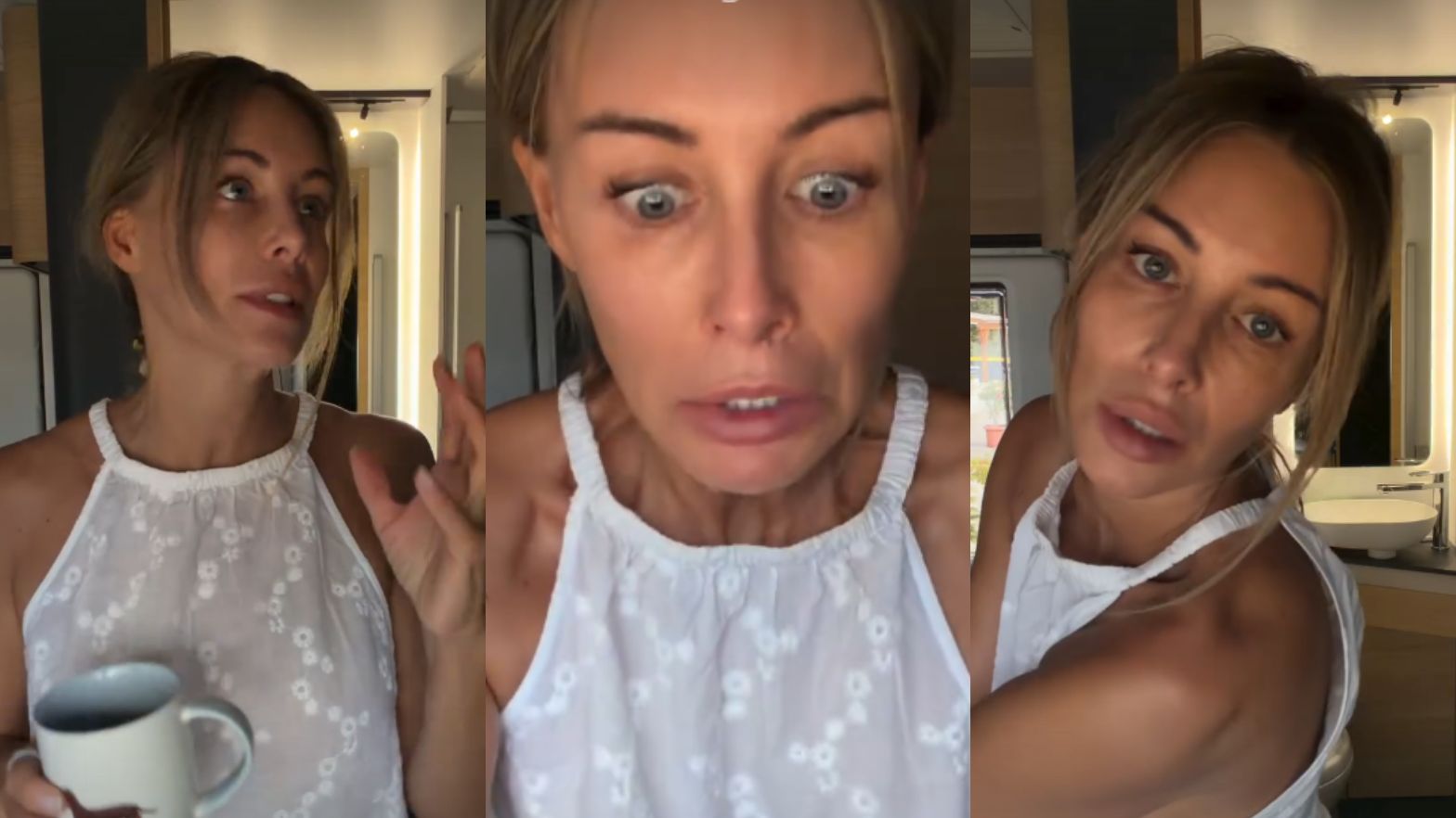Naturalna Małgorzata Rozenek na wczasach 