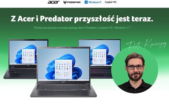 Twórca serwisu Niebezpiecznik twarzą marki Acer