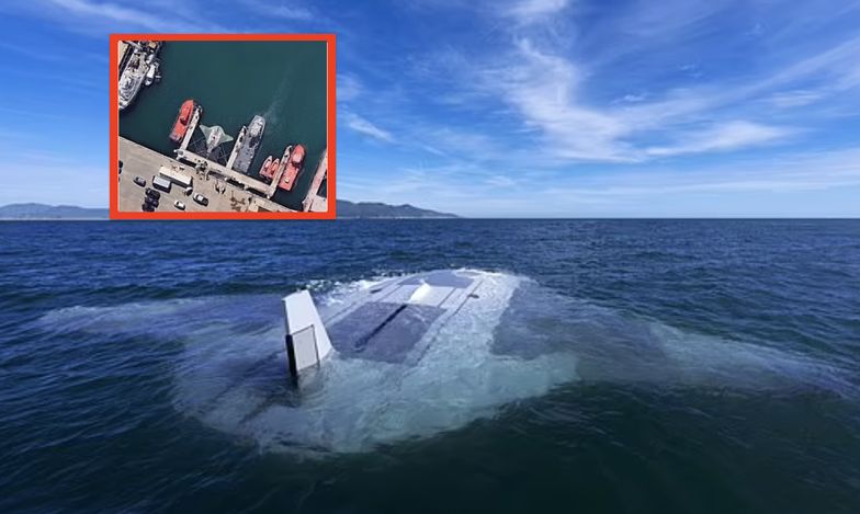 Tajny podwodny dron przyłapany na Mapach Google. Miał być ściśle tajny