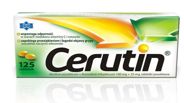  Cerutin - skład, charakterystyka, wskazania, przeciwwskazania, dawkowanie, skutki uboczne