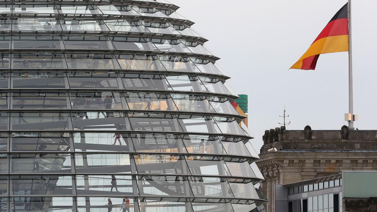 Reichstag, Seat of the German Federal Parliament
BERLIN, GERMANY - SEPTEMBER 12: Visitors walk through the dome of the Reichstag, the seat of the lower house of the German federal parliament, or Bundestag, on September 12, 2022 in Berlin, Germany. The dome, or cupola, of the building, was part of plans by British architect Norman Foster, constructed when the building was renovated throughout the 1990s and the country's capital moved from Bonn to a reunited Berlin. (Photo by Adam Berry/Getty Images)
Adam Berry
culture, kultur, spree, politik, regierungsviertel, government quarter