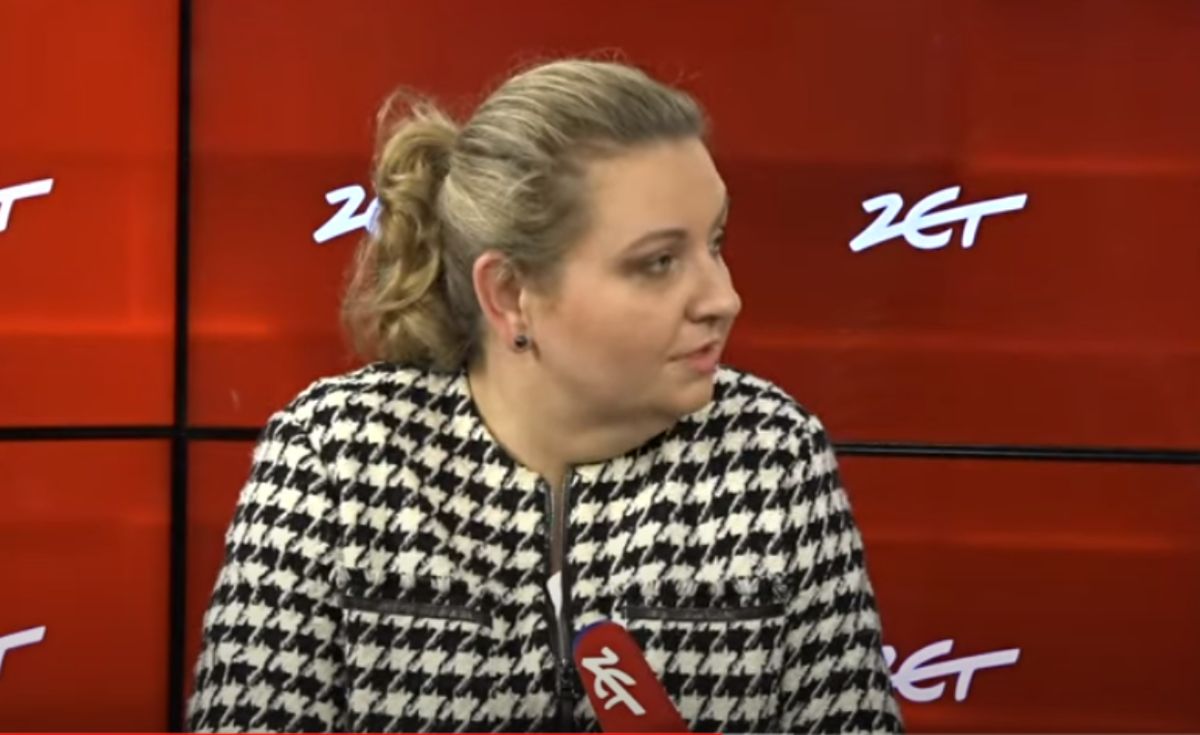 Małgorzata Paprocka w w programie "7. Dzień Tygodnia w Radiu ZET".