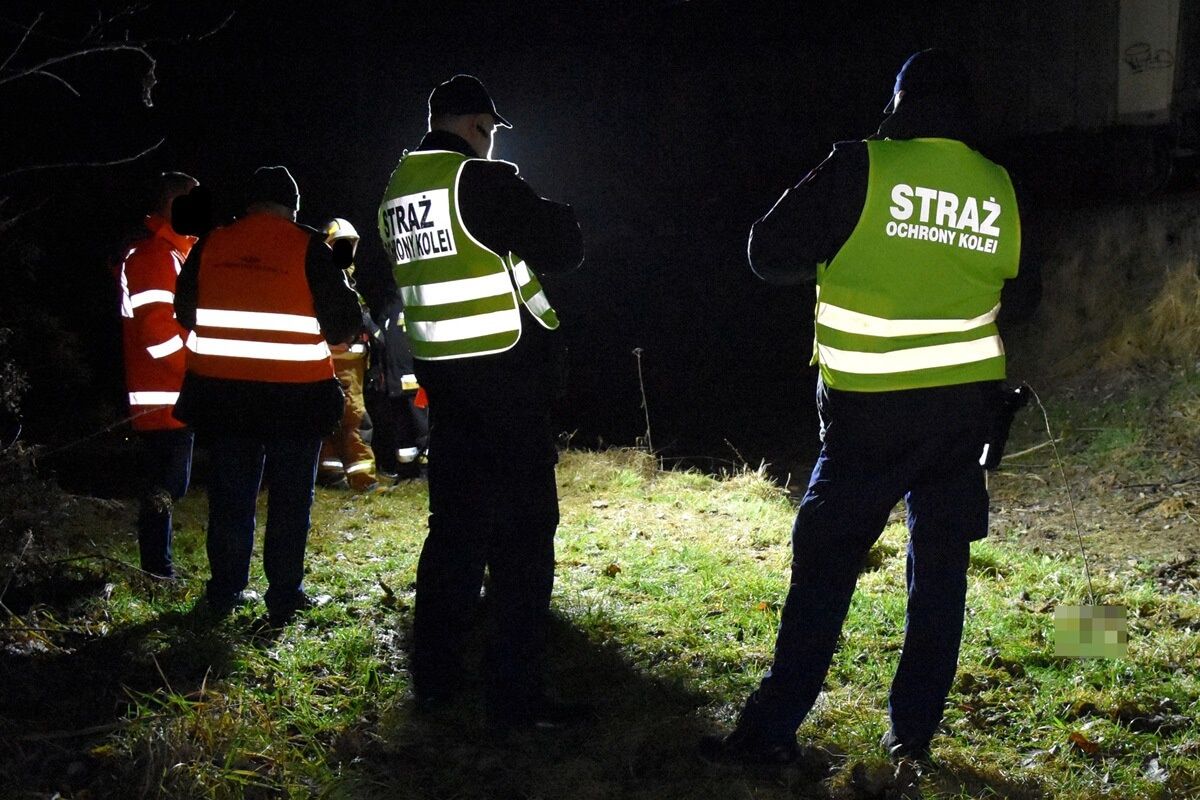 Straż Ochrony Kolei i straż pożarna