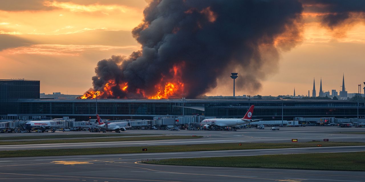 Nowe informacje o pożarze podstacji lotniska Heathrow. "Katastrofalny" – mówi minister energii
