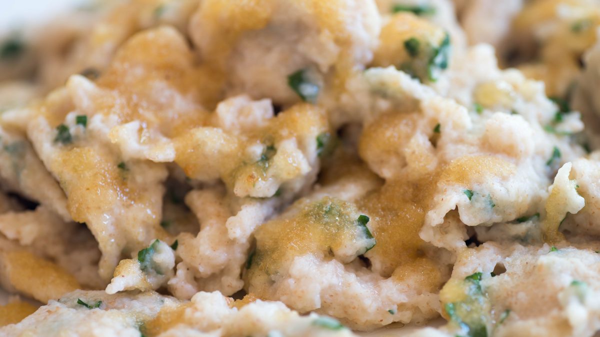 Kluski z tartych ziemniaków