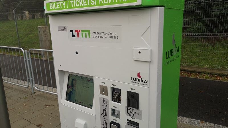 Biletomat stacjonarny Lubika