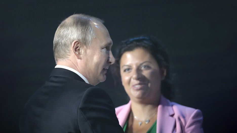 Redaktor naczelna prorosyjskiej telewizji Russia Today Margarita Simonyan 