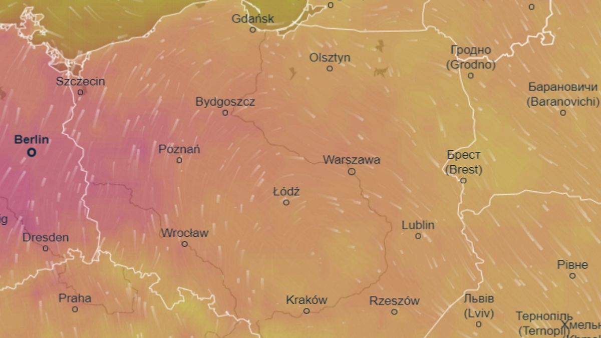 We wtorek 14 lipca w kraju wystąpi umiarkowane zachmurzenie 