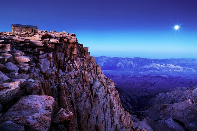 Wyróżnienie w kategorii Krajobraz, amator. Na zdjęciu Mount Whitney w Kalifornii.