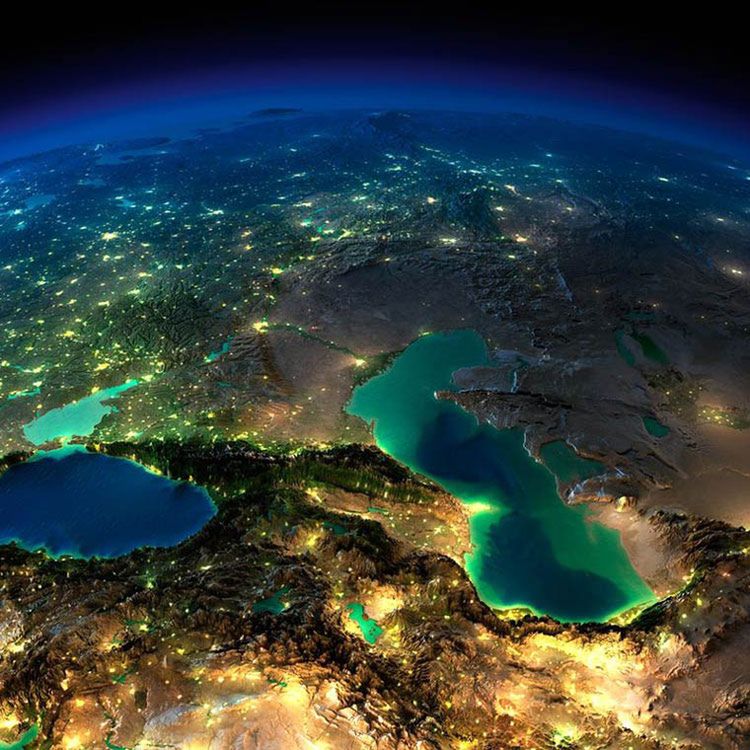 Fantastyczne nocne zdjęcia Ziemi na nowych, pełnych głębi zdjęciach NASA 12