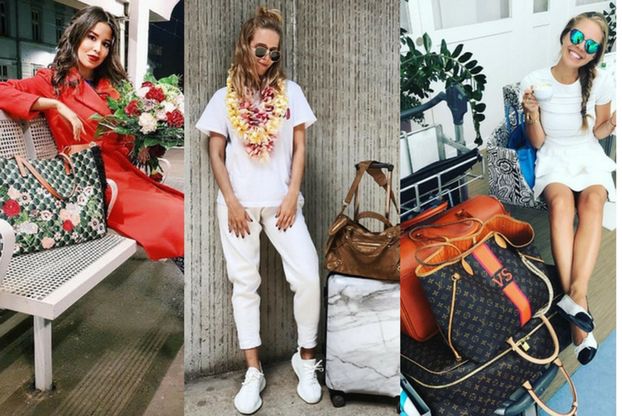 Podróżne torby damskie w stylu celebrytek