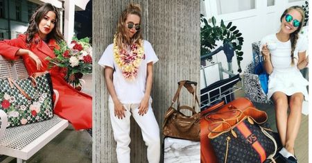 Podróżne torby damskie w stylu celebrytek