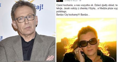Borkowski napisał list do zmarłej żony: "Cześć kochanie, u nas wszystko ok..."