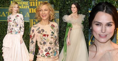 Dawno niewidziana Keira Knightley i Cate Blanchett na czerwonym dywanie w Londynie (ZDJĘCIA)