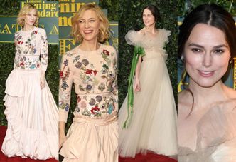 Dawno niewidziana Keira Knightley i Cate Blanchett na czerwonym dywanie w Londynie (ZDJĘCIA)