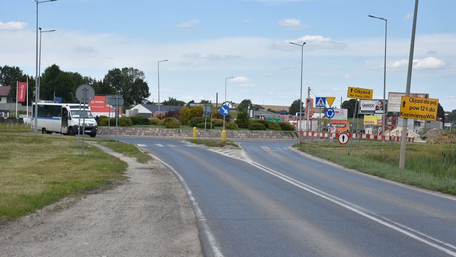 Gmina Proszowice chce doprowadzić chodnik na ulicy Brodzińskiego do skrzyżowania z obwodnicą miasta