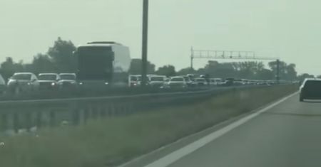 Wjazd do Gdańska o 7:50. Aż zaczął nagrywać