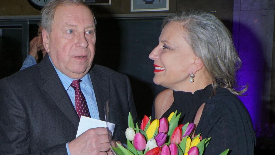 Jerzy Stuhr z Krystyną Jandą