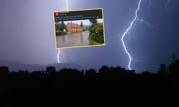 Paraliż po ulewie. Gwałtowne burze nawiedziły Dolny Śląsk