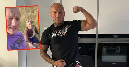 Szpilka spotkał staruszkę podczas spaceru. Był poruszony