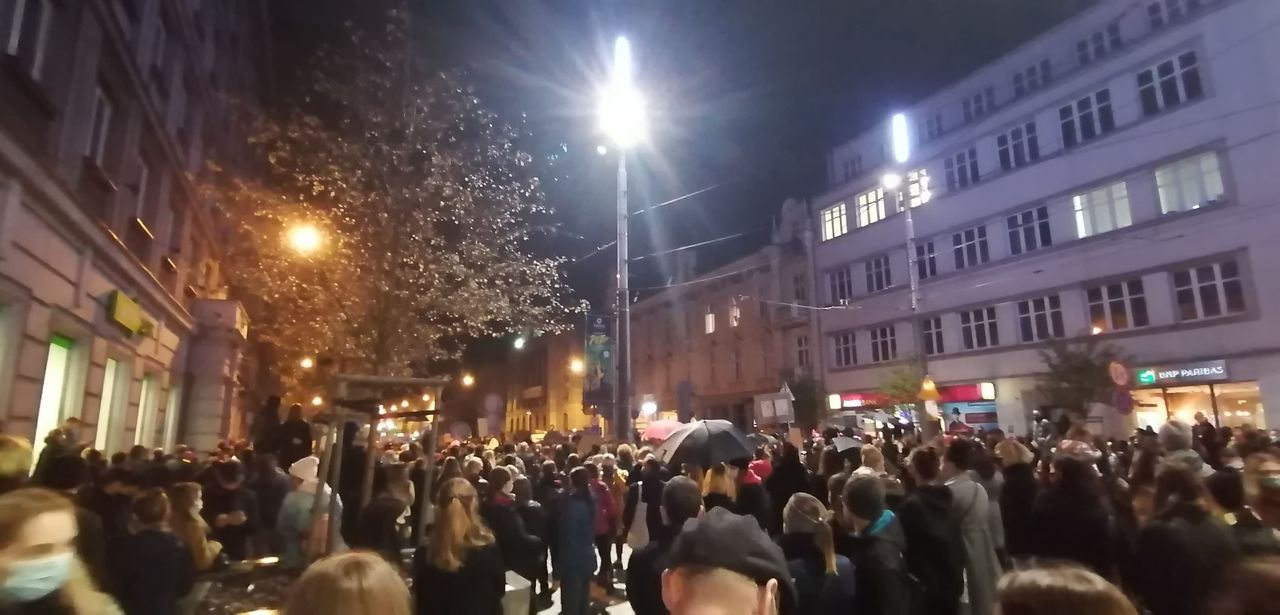 Śląskie. Aborcja. Kilkutysięczny protest w Katowicach