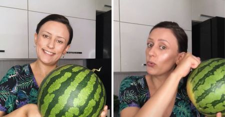 Zanim arbuz trafi do koszyka, zawsze delikatnie w niego stukam. Robię to w konkretnym celu
