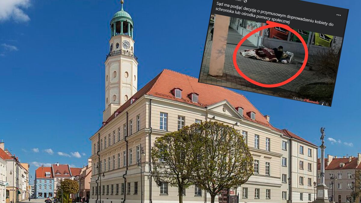 Kobieta w kryzysie bezdomności odmawia pomocy