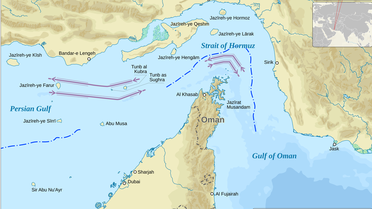 Hiszpańskie statki mogą przepływać przez cieśninę Ormuz